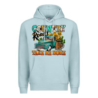 Blue Mist country roads take me home vintage truck Premium Hoodie - Jasminsmagicworld
