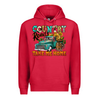 Cardinal country roads take me home vintage truck Premium Hoodie - Jasminsmagicworld