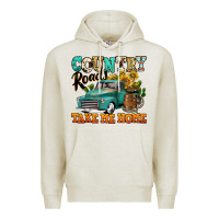 Oatmeal Heather country roads take me home vintage truck Premium Hoodie - Jasminsmagicworld