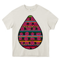 Cream Hispanic Heritage Heavy Core Tee - BundleAndBundleShop