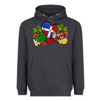 Smoke dominican republic hearts Heavyweight Hoodie - Artiststas