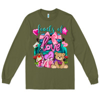 Army Green Loads of love truck Valentine's Day Long Sleeve Tee - HowdyJamesFarm