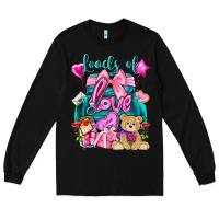 Black Loads of love truck Valentine's Day Long Sleeve Tee - HowdyJamesFarm