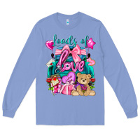 Colony Blue Loads of love truck Valentine's Day Long Sleeve Tee - HowdyJamesFarm