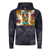 Cloud Black badass mama with flowers Vintage Hoodie - TumblerDesignByShophia