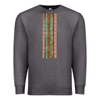 Charcoal Heather Fall Pattern Premium Sweatshirt - Artiststas