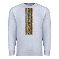 Heather Grey Fall Pattern Premium Sweatshirt - Artiststas