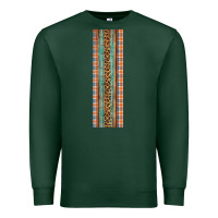 Sports Green Fall Pattern Premium Sweatshirt - Artiststas