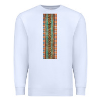 White Fall Pattern Premium Sweatshirt - Artiststas