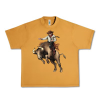 Peanut Butter Cowboy bull rodeo Urban Heavy Tee - HowdyJamesFarm