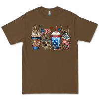 Cacao 4th of july skeleton coffee cups Premium Tee - Jasminsmagicworld