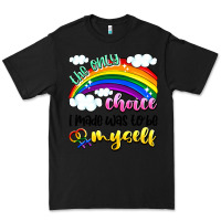 Black the only choice i made was to be myself Premium Tee - Artiststas