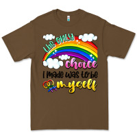 Cacao the only choice i made was to be myself Premium Tee - Artiststas