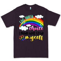 Plum the only choice i made was to be myself Premium Tee - Artiststas