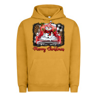 Pigment Peanut Butter merry christmas truck snowman Urban Hoodie - BarkalooDesign