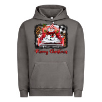 Pigment Tornado merry christmas truck snowman Urban Hoodie - BarkalooDesign