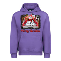 Tulip merry christmas truck snowman Urban Hoodie - BarkalooDesign