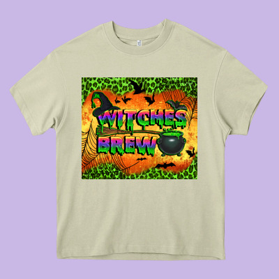 Witches Brew Tumbler Heavy Core Tee Designed By Bundleandbundleshop