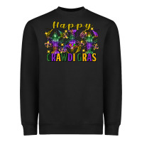 Black happy crawdi gras mardi gras crawfish Heavyweight Sweatshirt - FaDigitalArtStudio