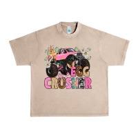 French Oak Egg crusher Easter Day Urban Heavy Tee - HowdyJamesFarm