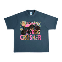 Midnight Navy Egg crusher Easter Day Urban Heavy Tee - HowdyJamesFarm