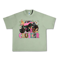 Oil Green Egg crusher Easter Day Urban Heavy Tee - HowdyJamesFarm
