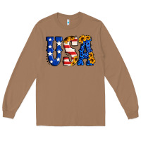 Toasted Coconut usa western font Long Sleeve Tee - Jasminsmagicworld