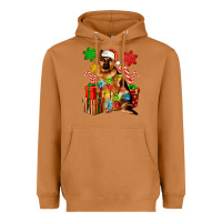Meerkat christmas german shepherd Heavyweight Hoodie - Artiststas