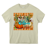 Mossy welcome fall tumbler Heavy Core Tee - BundleAndBundleShop