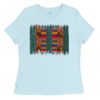 Sunflower Serape Brush Stroke Ladies Tee | Teevron