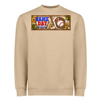 Mushroom game day vibes Heavyweight Sweatshirt - BundleAndBundleShop
