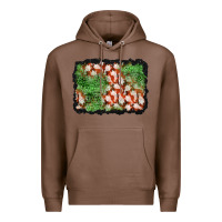 Chestnut halloween ghost background Premium Hoodie - BundleAndBundleShop