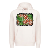 Pale Pink halloween ghost background Premium Hoodie - BundleAndBundleShop
