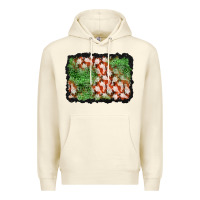 Sandshell halloween ghost background Premium Hoodie - BundleAndBundleShop