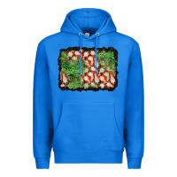 True Royal halloween ghost background Premium Hoodie - BundleAndBundleShop