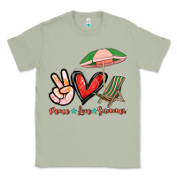 Matcha Peace love summer Classic Tee - NancyCooperArtShop