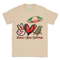 Mushroom Peace love summer Classic Tee - NancyCooperArtShop
