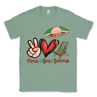 Sage Peace love summer Classic Tee - NancyCooperArtShop