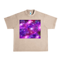 French Oak colorful abstract galaxy black and purple Urban Heavy Tee - TumblerDesignByShophia