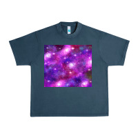 Midnight Navy colorful abstract galaxy black and purple Urban Heavy Tee - TumblerDesignByShophia