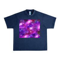 Navy colorful abstract galaxy black and purple Urban Heavy Tee - TumblerDesignByShophia
