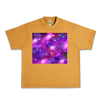 Peanut Butter colorful abstract galaxy black and purple Urban Heavy Tee - TumblerDesignByShophia