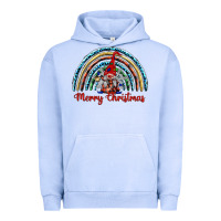 Pigment Grape Ice merry christmas gnomes   rainbow Urban Hoodie - BarkalooDesign