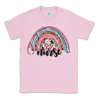Bubblegum Pink western nurse rainbow Classic Tee - RanaPortraitStore