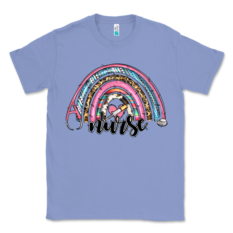 Western Nurse Rainbow Classic Tee by RanaPortraitStore | Teevron