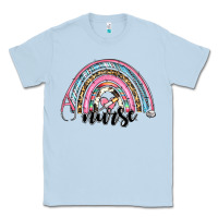Dusty Blue western nurse rainbow Classic Tee - RanaPortraitStore