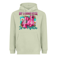 Matcha Breast Cancer my Goddaughter is a fighter Heavyweight Hoodie - Artiststas