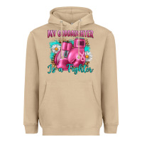 Mushroom Breast Cancer my Goddaughter is a fighter Heavyweight Hoodie - Artiststas