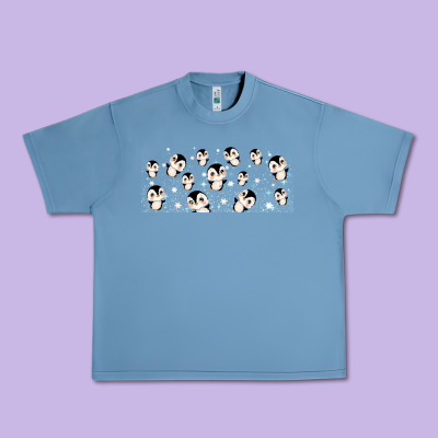 Cute Penguin Urban Heavy Tee Designed By Tumblerdesignbyshophia