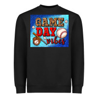 Black game day vibes mouse pad Heavyweight Sweatshirt - BundleAndBundleShop